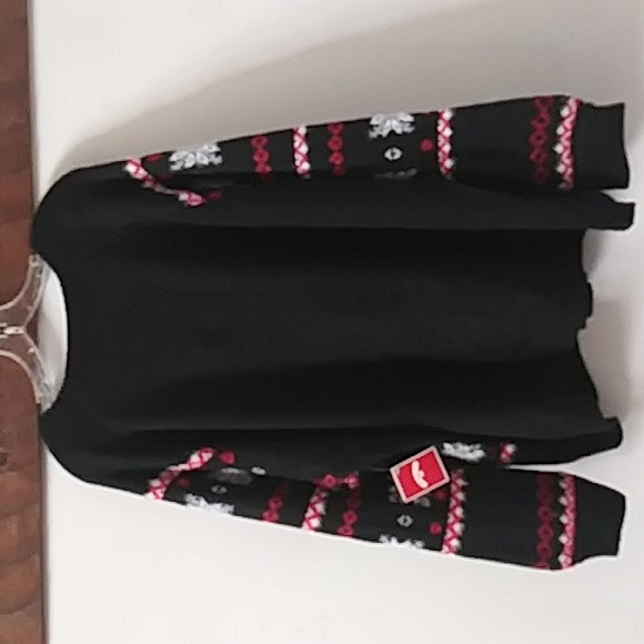 Merry Christmas Sweater Pullover Ugly Gaudy Metallic Fuzzy Contest Winner New 3X - Picture 2 of 12